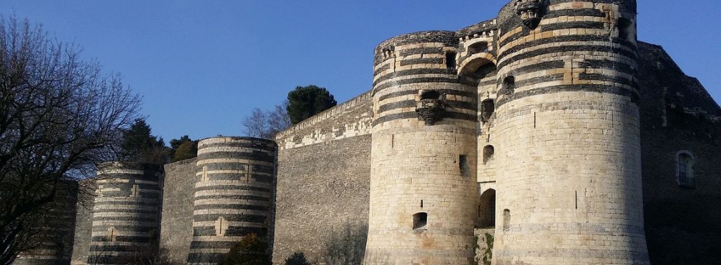 vue du château d'Angers