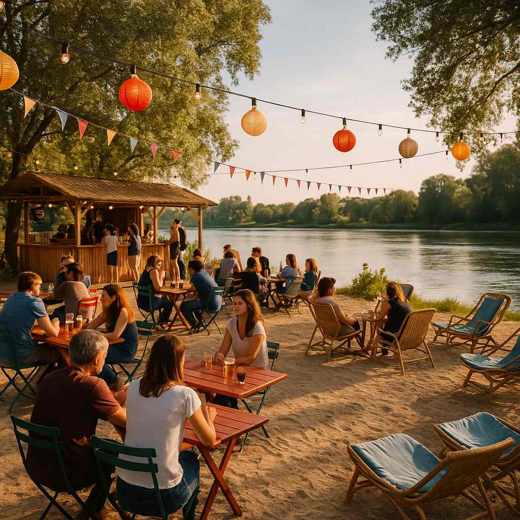 Guinguette en bord de Loire